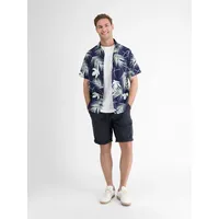 Lerros Bermudas "LERROS Chino-Bermuda, ultra leicht und schnelltrocknend", Herren, Gr. 31, Normalgrößen, blau (blau night), 54% Baumwolle, 43% Nylon, 3% Elasthan, Hosen