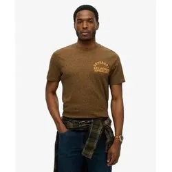 Superdry  T-Shirt T-shirt  in Braun, EU XXL