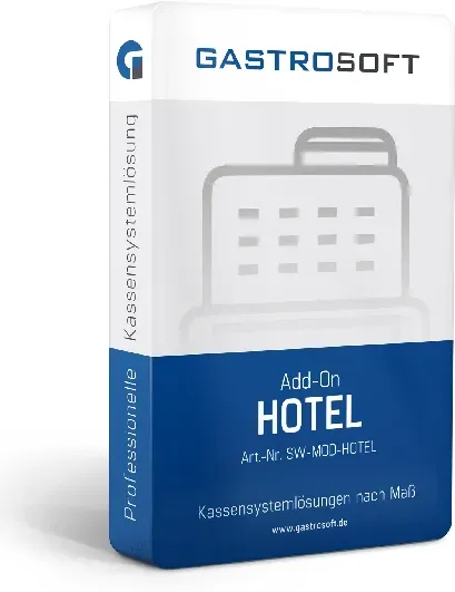 Gastronomie Hotel Add-On für Kassensoftware GastroSoft Professional