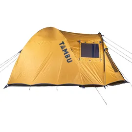 tambu Setu Kuppelzelt Blau/Gelb