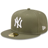 New Era New York Yankees MLB League Essential Olive 59Fifty Basecap - 8-64cm (XXL)