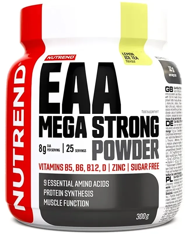 Nutrend  EAA Mega Strong Powder 300 g Eistee - Zitrone