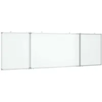 VidaXL Magnetisches Whiteboard Klappbar 200x60x1,7 cm Aluminium