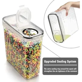 luxuskollektion Müsli-Behälter Set 6-teilig 4L Transparent