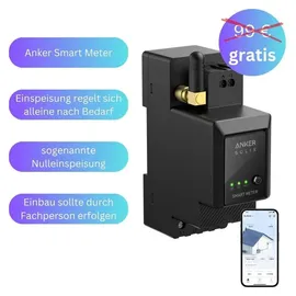 myvoltaics Balkonkraftwerk bifazial 2000 W inkl. Anker Solarbank 3 5,4 kWh