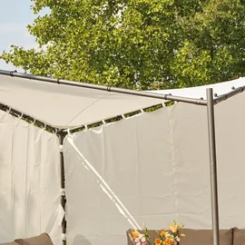 Siena Garden Seitenteile für Pavillon Berlino 2 Stück 3 x 3 m Weiß