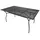 FRG Gartentisch 150 x 90 x 73 cm dunkelgrau