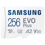 Samsung Evo Plus (2024) 256 GB microSDXC Speicherkarte (160 MB/s, Class 10, U3)