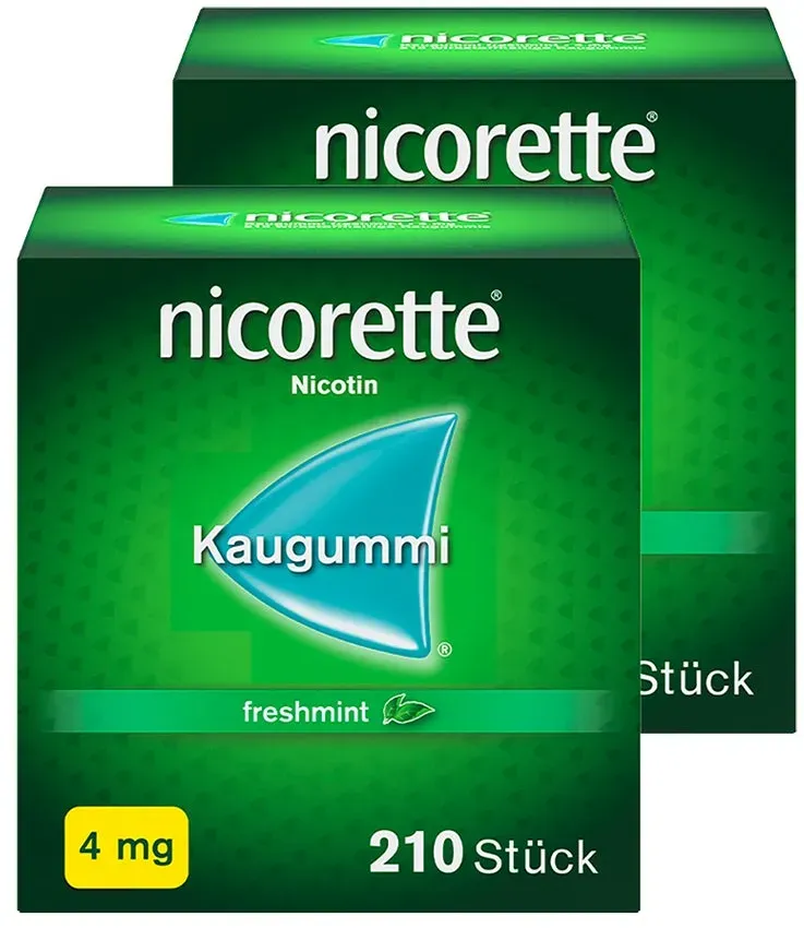 NICORETTE 4 mg freshmint Kaugummi 2X210 St