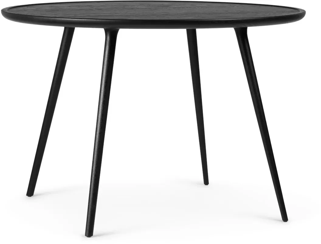 Mater Accent Esstisch, Ø 110 cm, schwarz
