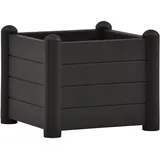 furnicato Hochbeet 43 x 43 x 35 cm Anthrazit