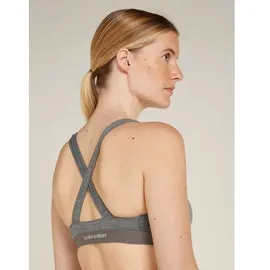 Icebreaker 125 Cool-lite Sprite Racerback Bra Gritstone Heather S