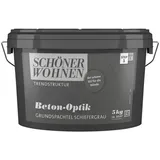 Schöner Wohnen Beton-Optik Grundspachtel schiefergrau 5 kg