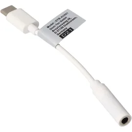 AccuCell USB-C auf 3,5 mm Stereo Adapter Schwarz