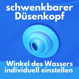 amapool Einströmdüse weiß 14 cm