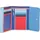 MyWalit Double Flap Portemonnaie mehrfarbig