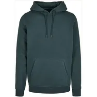 Build Your Brand Heavy Kapuzenpullover Bottle Green 4XL