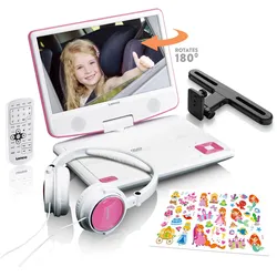 Lenco portabler DVD-Player »Dvp-920Pk« - weiß