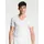 CALIDA Cotton Code V-Shirt Weiß Baumwolle Small Herren
