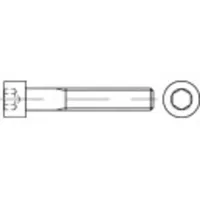TOOLCRAFT Zylinderschrauben M6 95 mm 100 Stück