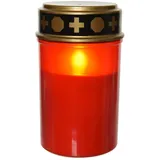 Lumineo LED Grablicht 7 x 12 cm rot