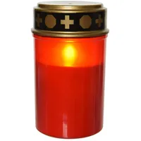 Lumineo LED Grablicht 7 x 12 cm rot