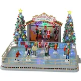 Lemax Christmas Grove Skating Rink Mit Adapter 4.5v Art.-nr. 14870