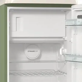 Gorenje OBRB615DOL Retro-Kühlschrank (247 l, 1525 mm hoch, Olive)