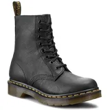 Dr. Martens Leder-Boots in Schwarz - 42