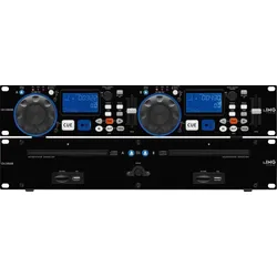 MONACOR Dual-CD-Spieler CD-230USB