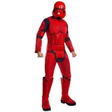 Rubie ́s Kostüm Star Wars 9 Sith Trooper Kostüm, Hochwertiges Kostüm der Elite-Stormtrooper aus 'Der Aufstieg Skywalke rot XL