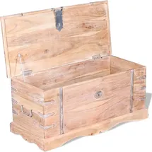 vidaXL Truhe Akazienholz