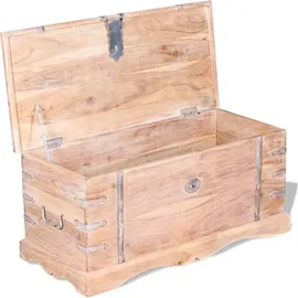 vidaXL Truhe Akazienholz
