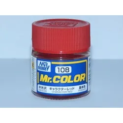 108 Character Red-Figur Rot (10ml) Seiden Matt
