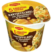 MAGGI Fertiggericht Kartoffelbrei mit Röstzwiebeln und Croutons 56 g