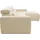 DOMO collection Eckcouch Cord 2-Sitzer Beige