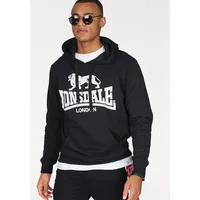 Lonsdale London Herren Gosport 2 Kapuzenpullover, Black, L