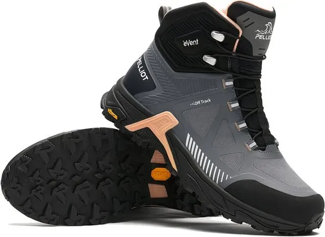 PELLIOT High-Top-Wanderstiefel für Damen – langlebig & stabilisierend, Felsgrau (EU 37)