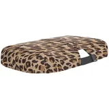reisenthel carrybag cover leo macchiato – Schutzhülle für Einkaufstaschen, einfach zu platzierendes Gummiband, Befestigung am Griffgelenk, hochwertiges Polyester, wasserabweisend