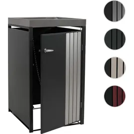 MCW Mülltonnenverkleidung O67 125 x 84 cm grau