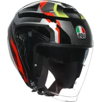 AGV Irides Zurigo Schwarz/Rot/Gelb M