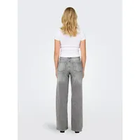 Only Damen Onlmadison Blush Hw Wid DNM Rea0938 Noos Jeans, Light Grey Denim, M / 30L EU