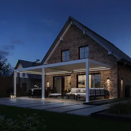 Weide E-Deluxe Plus 4 x 8 m Weiß