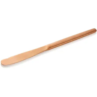 WAS Germany 24x Buttermesser ALEX BRONZE, mit bronze, matte PVD Beschichtung, 18 cm, Chromnickelstahl 18/10