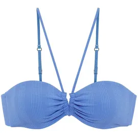 Copenhagen Studios Bandeau-Bikini-Top Damen Blau 42 Cup C/D
