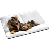 PEDEA Gaming Mauspad Cat und Dog