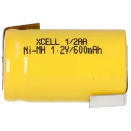 XCell Akku 1/2 AA 1,2V 600mAh + LF Z-Form X1/2AA