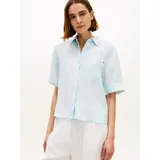 Tommy Hilfiger Kurzarmbluse blau L