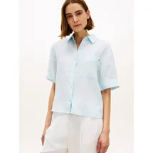 Tommy Hilfiger Kurzarmbluse blau L