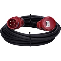 Voxura CEE-Kabel Verlängerungskabel Starkstromkabel 5-polig 400V H07RN-F 5G 2,5 16/5 16A IP44 Starkstrom 10m